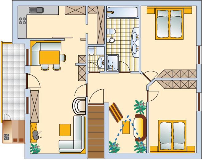 Residence Lusina Luson Exterior foto